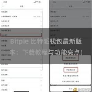 Bitpie 比特派钱包最新版本：下载教程与功能亮点！