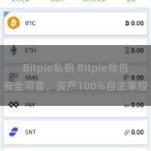 Bitpie私钥 Bitpie钱包安全可靠，资产100%自主掌控