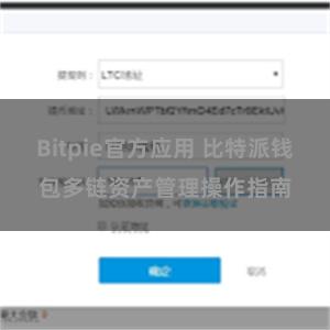 Bitpie官方应用 比特派钱包多链资产管理操作指南