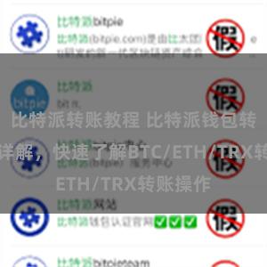 比特派转账教程 比特派钱包转账教程详解，快速了解BTC/ETH/TRX转账操作