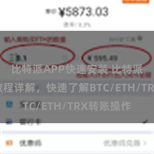 比特派APP快速安装 比特派钱包转账教程详解，快速了解BTC/ETH/TRX转账操作