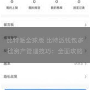 比特派全球版 比特派钱包多链资产管理技巧：全面攻略