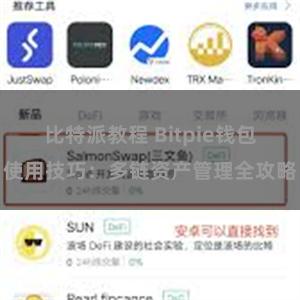 比特派教程 Bitpie钱包使用技巧：多链资产管理全攻略