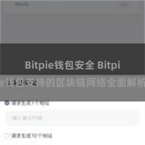 Bitpie钱包安全 Bitpie钱包支持的区块链网络全面解析