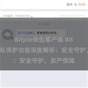 Bitpie钱包客户端 Bitpie钱包隐私保护功能深度解析：安全守护，资产保障