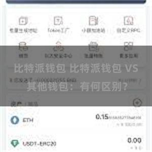 比特派钱包 比特派钱包 VS 其他钱包：有何区别？