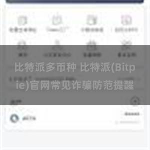 比特派多币种 比特派(Bitpie)官网常见诈骗防范提醒