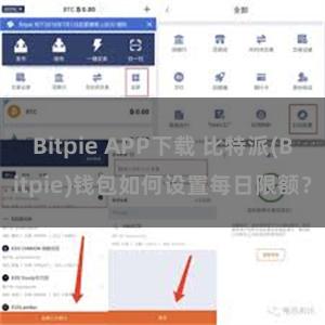 Bitpie APP下载 比特派(Bitpie)钱包如何设置每日限额？