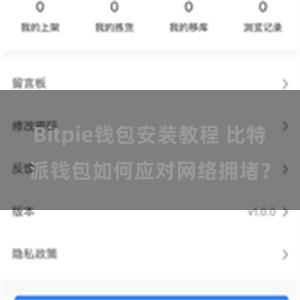 Bitpie钱包安装教程 比特派钱包如何应对网络拥堵？