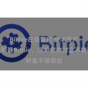 Bitpie在线管理 数字资产安全利器Bitpie，保护您的财富不被侵犯