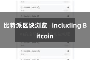 比特派区块浏览   including Bitcoin