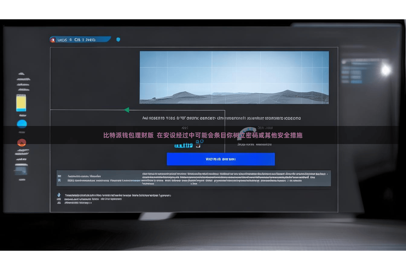 比特派钱包理财版  在安设经过中可能会条目你树立密码或其他安全措施