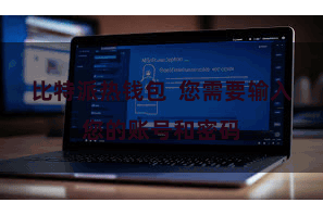 比特派热钱包  您需要输入您的账号和密码