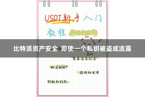 比特派资产安全  即使一个私钥被盗或流露