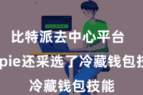 比特派去中心平台  Bitpie还采选了冷藏钱包技能