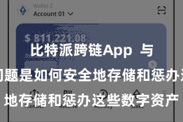 比特派跨链App  与之而来的问题是如何安全地存储和惩办这些数字资产